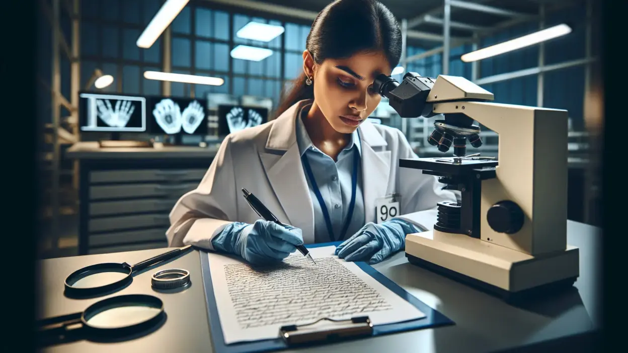 Analisis Forensik Mikroskopis Bongkar Manipulasi Tanda Tangan BAP - Analisis Forensik Dokumen