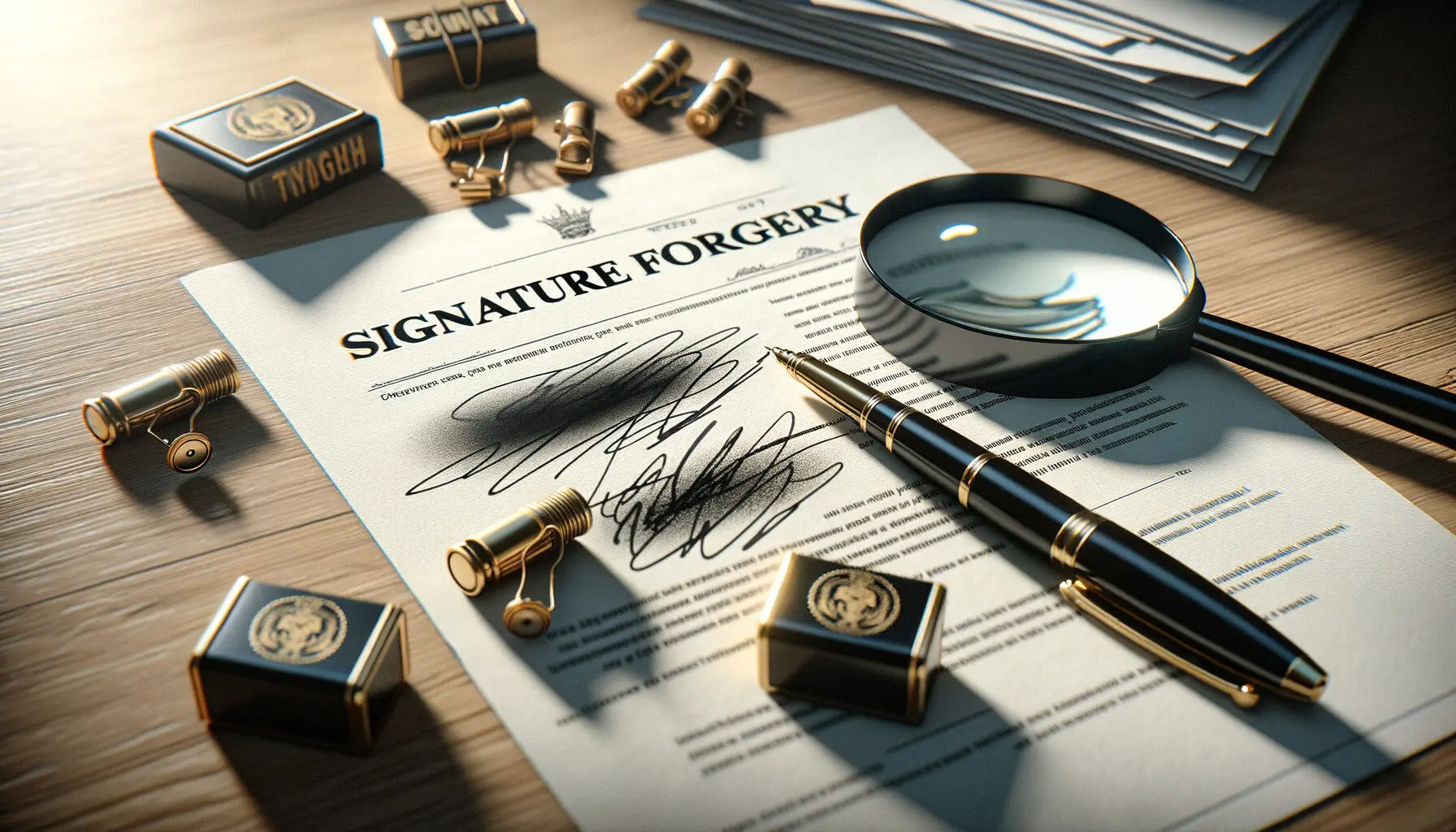 Pemalsuan Tanda Tangan