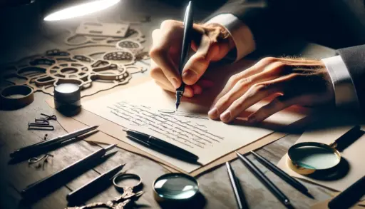 Ciri Tanda Tangan Hasil Tracing