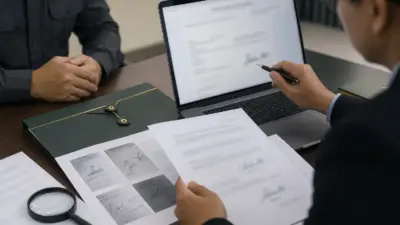 Analis forensik memeriksa dugaan pemalsuan tanda tangan elektronik pada dokumen layanan publik
